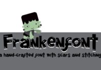 Frankenfont Font - Featured Image