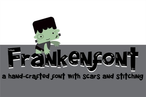 Frankenfont Font - Featured Image