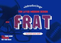 Frat Font - Featured Image