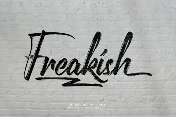 Freakish Font - Featured Image