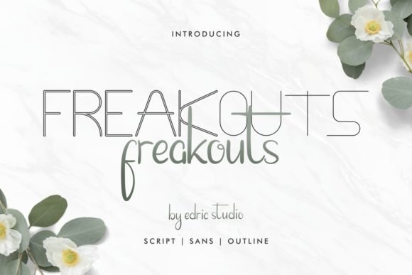 Freakouts Font - Featured Image