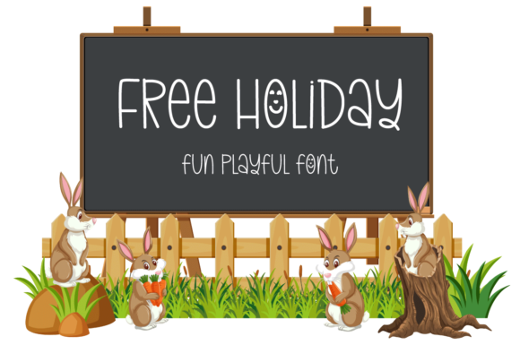 Free Holiday Font - Featured Image