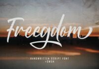 Freegdom Font - Featured Image