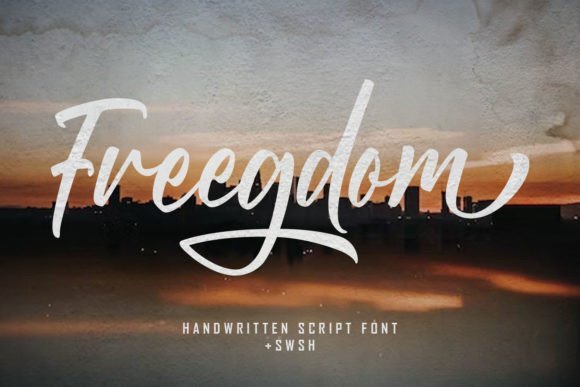 Freegdom Font - Featured Image