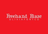 Freehand Blaze Font - Featured Image
