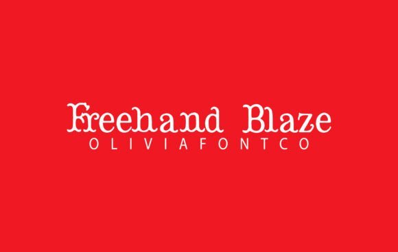Freehand Blaze Font - Featured Image
