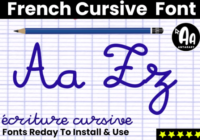 French Cursive Font - Featured Image