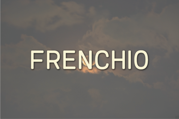 Frenchio Font - Featured Image