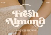 Fresh Almond Font - Featured Image