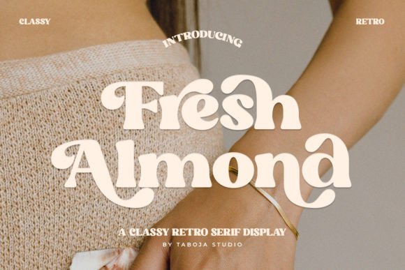 Fresh Almond Font - Featured Image