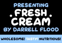 Fresh Cream Font - Featured Image