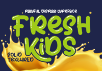 Fresh Kids Font - Featured Image