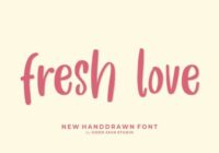 Fresh Love Font - Featured Image