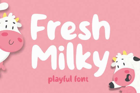 Fresh Milky Font - Featured Image