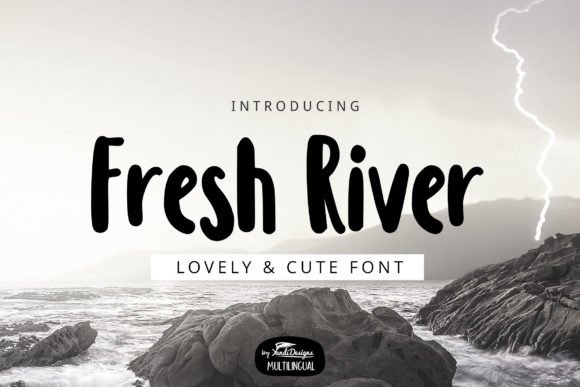 Fresh River Font - Featured Image
