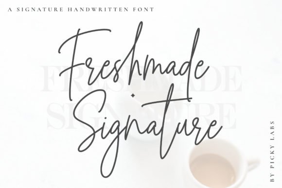 Freshmade Signature Font - Featured Image