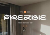 Frezbie Font - Featured Image