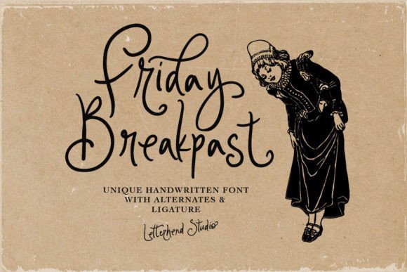 Friday Breakpast Font - Featured Image