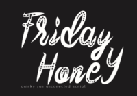 Friday Honey Font - Featured Image