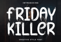 Friday Killer Font - Featured Image
