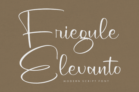 Friegule Elevanto Font - Featured Image