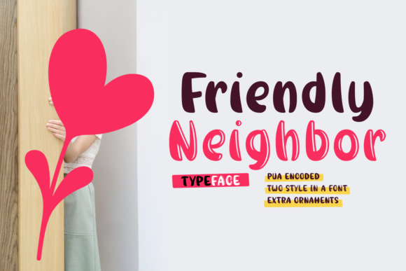 Friendly Neighbor Font - Featured Image