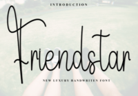 Friendstar Font - Featured Image