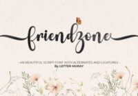 Friendzone Font - Featured Image