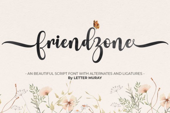 Friendzone Font - Featured Image