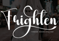 Frighten Font - Featured Image