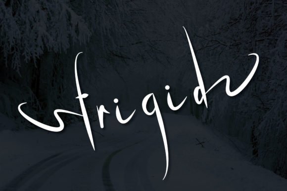 Frigid Font - Featured Image