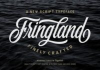 Fringland Font - Featured Image