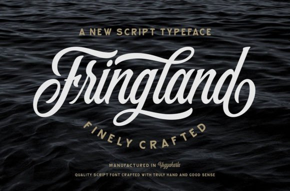 Fringland Font - Featured Image