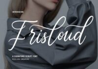 Frisloud Font - Featured Image