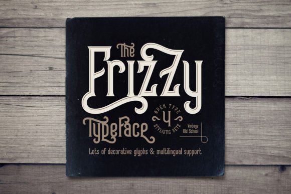 Frizzy Font - Featured Image