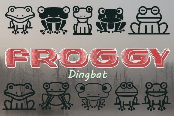 Froggy Font - Featured Image