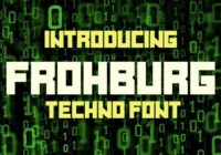Frohburg Font - Featured Image