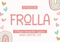 Frolla Font - Featured Image