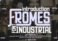 Fromes Industrial Font - Featured Image