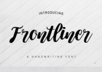 Frontliner Font - Featured Image