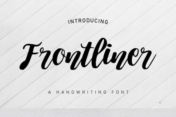 Frontliner Font - Featured Image