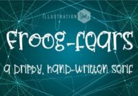 Froog-fears Font - Featured Image