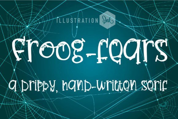 Froog-fears Font - Featured Image