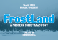 Frost Land Font - Featured Image