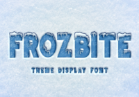 Frozbite Font - Featured Image