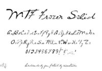Frozen Solid Font - Featured Image