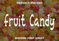 Fruit Candy Font - Featured Image