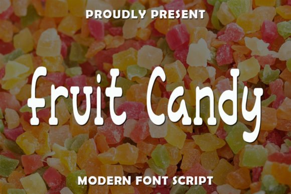 Fruit Candy Font - Featured Image