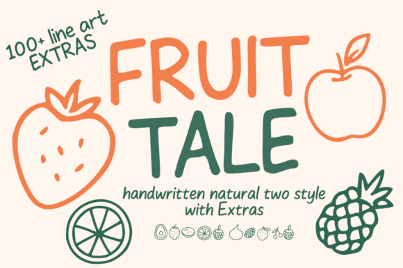 Fruit Tale Font - Featured Image