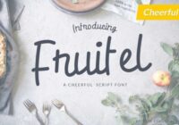 Fruitel Font - Featured Image